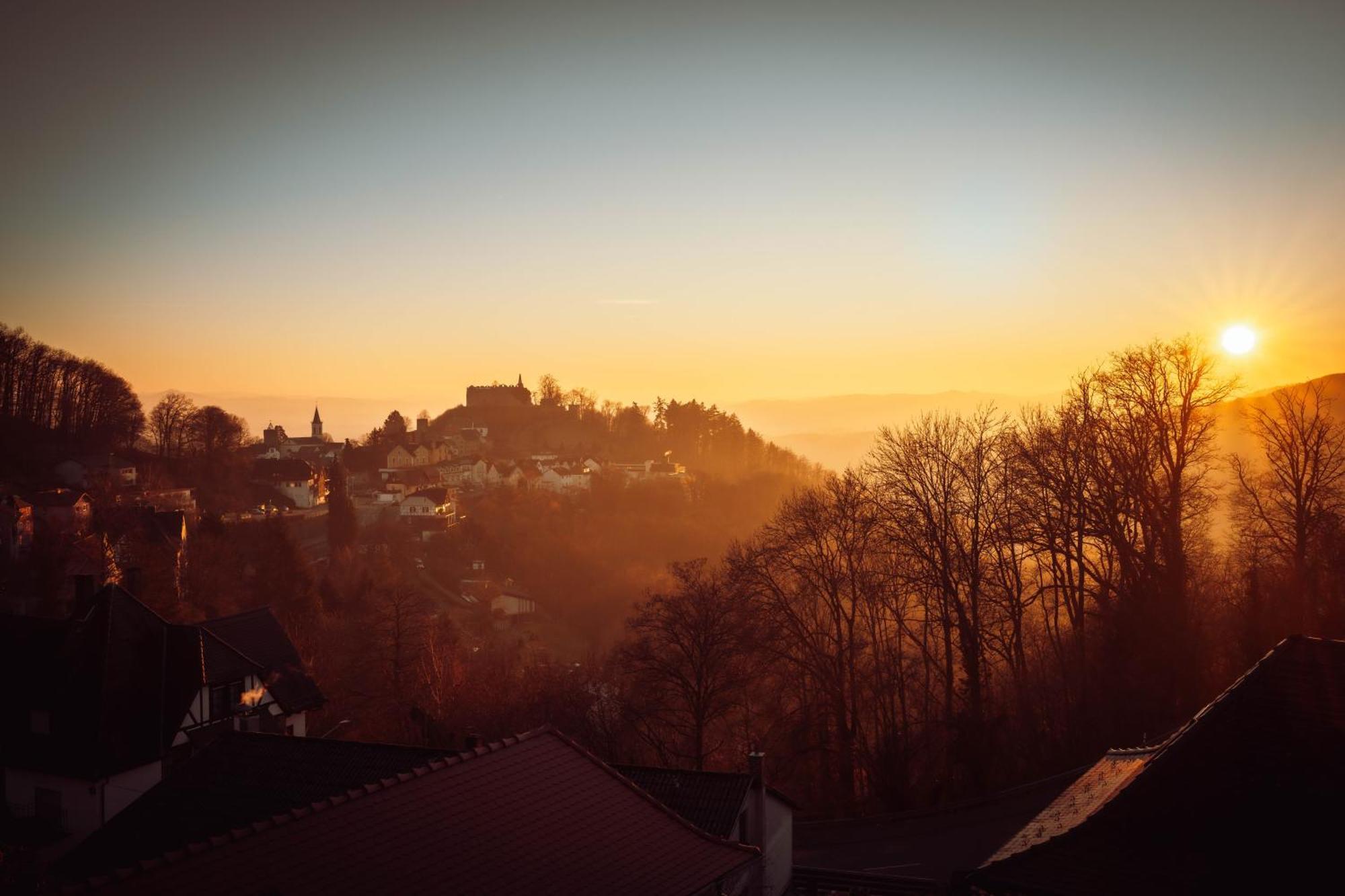 Private Spa Lodge Odenwald Lindenfels Exterior photo